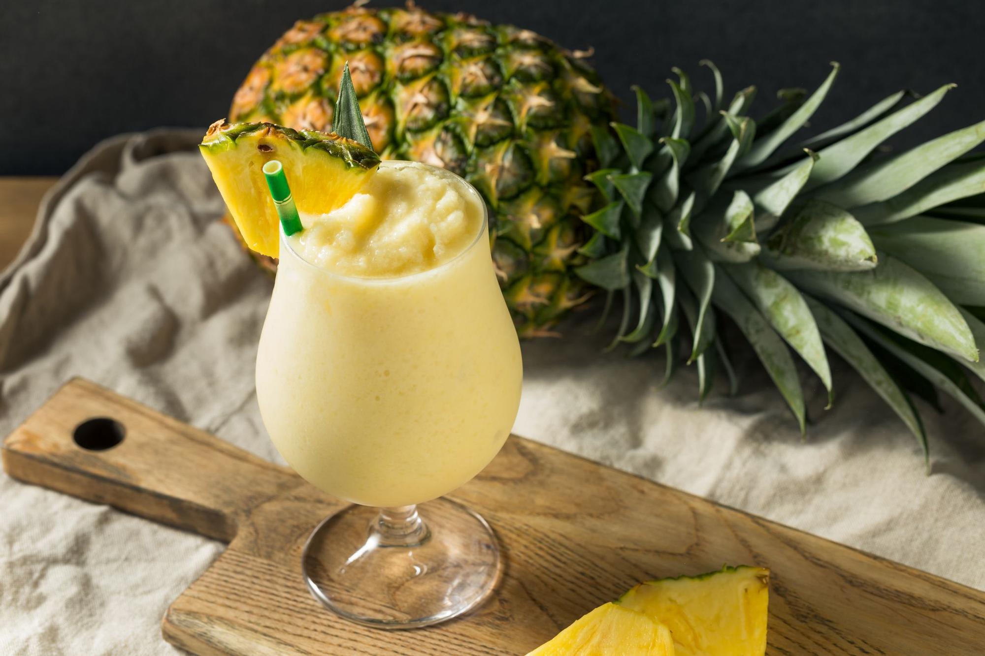 Cómo hacer piña colada en casa