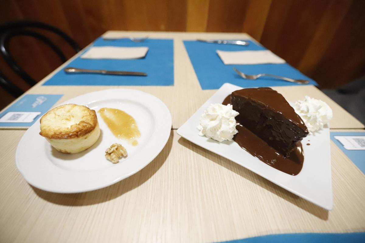 Los postres de Creperie Flor.