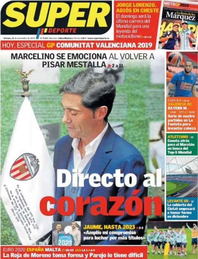 Las portadas del día en la prensa deportiva