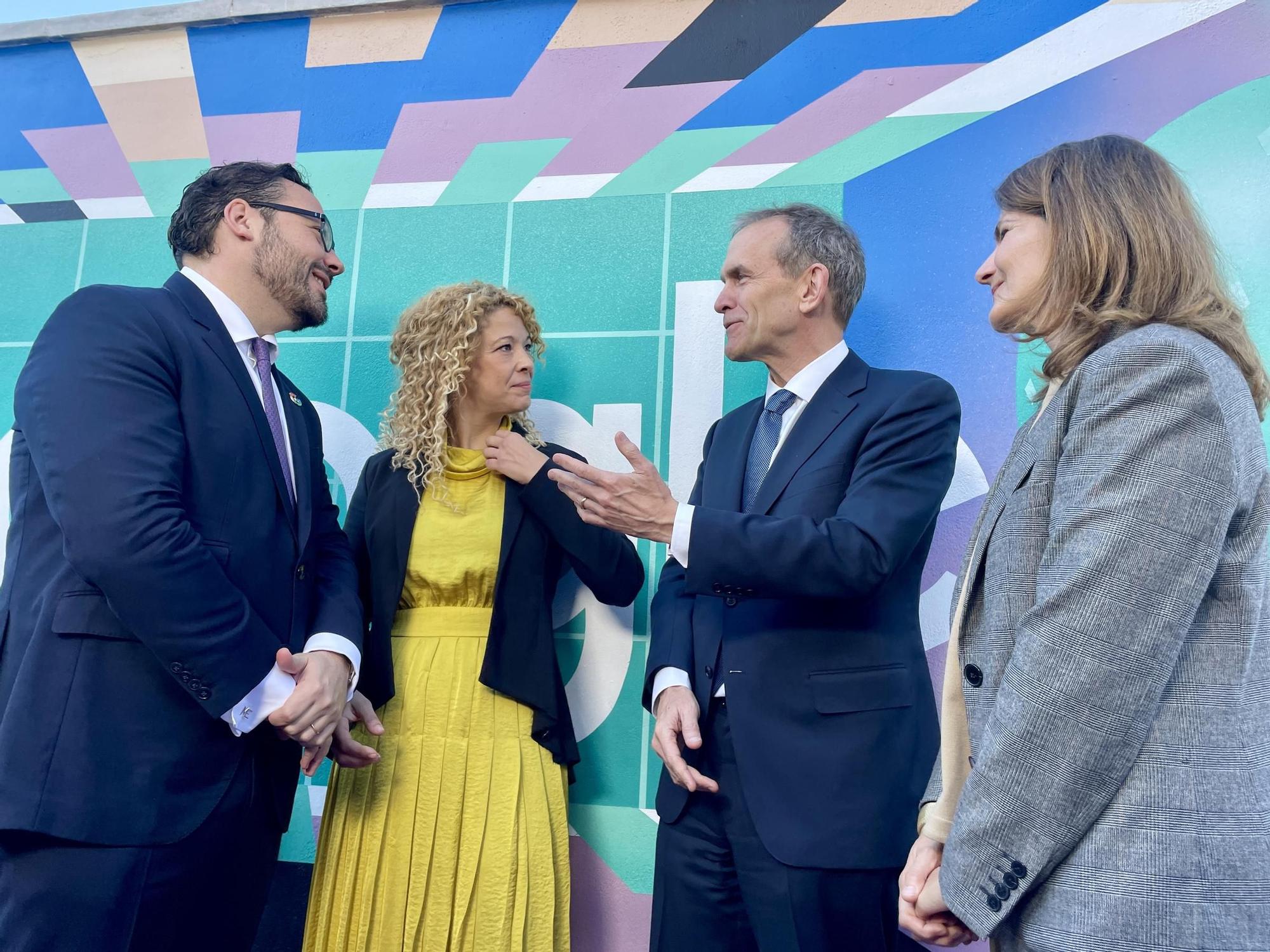 La inauguración del Centro de Ciberseguridad de Google en Málaga, en imágenes.