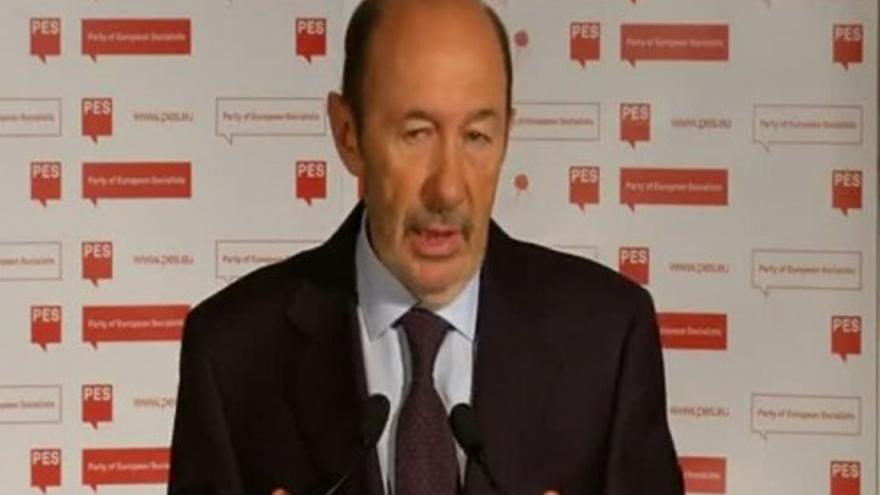 Rubalcaba: &quot;Si Bankia se hubiera gestionado bien no estaríamos aquí&quot;