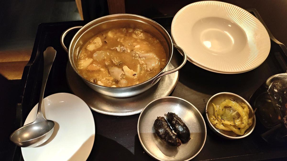 El arroz de 'fesols i naps' del restaurante Noble.