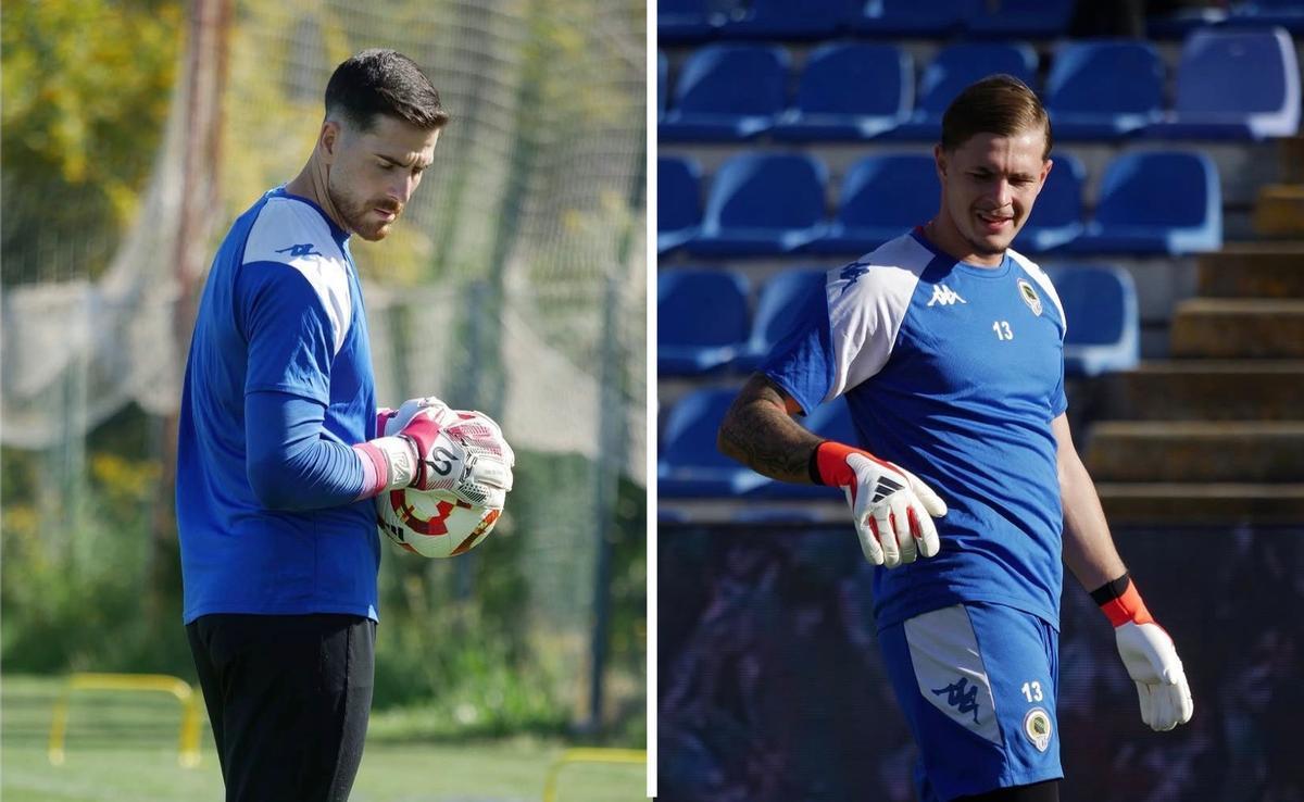 A la izquierda, Carlos Abad, y a la derecha, Sandro Blazic.