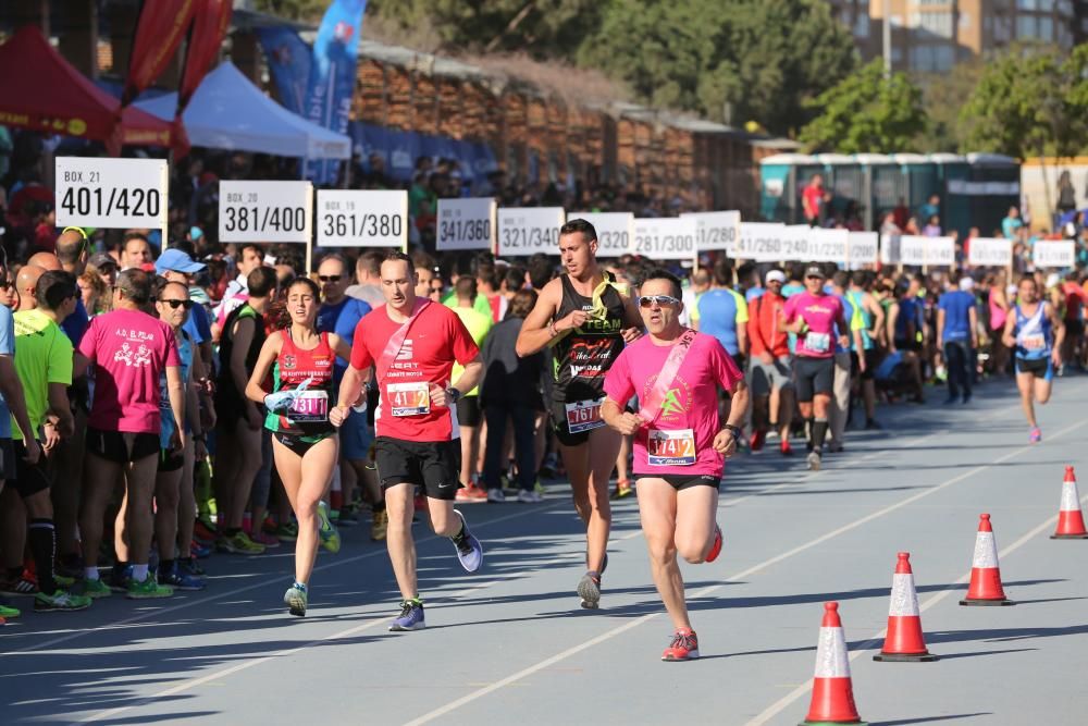 MARATÓN EKIDEN VALENCIA: Mediterránea, Serrano CA y RedoltaMIX se imponen en las tres categorías