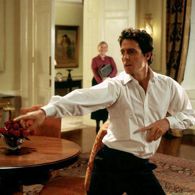 Hugh Grant en Love Actually