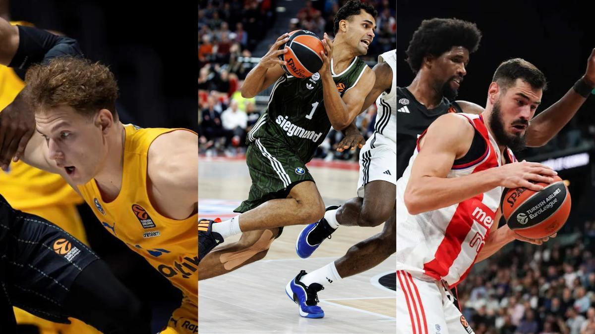 Rokas Jokubaitis, Oscar Da Silva y Nikola Kalinic jugaron su primer partido de Euroliga tras salir del Barça