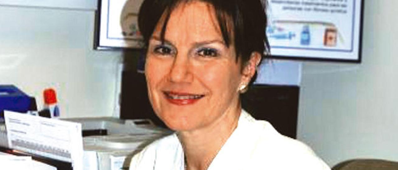 La doctora Silvia Gartner, especialista en fibrosis quística.