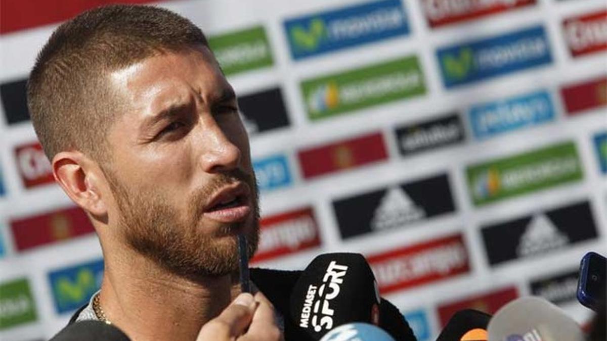 Sergio Ramos, baja en la selección