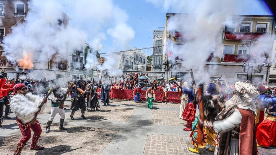 Cierre de los Moros y Cristianos de Elda