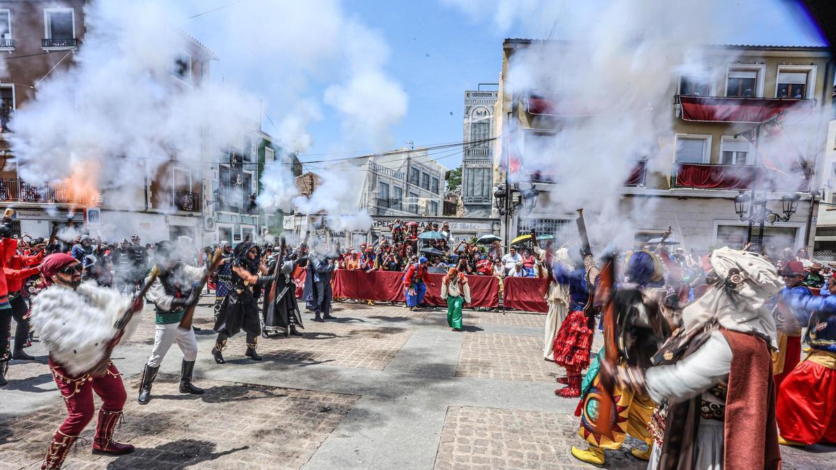 Cierre de los Moros y Cristianos de Elda