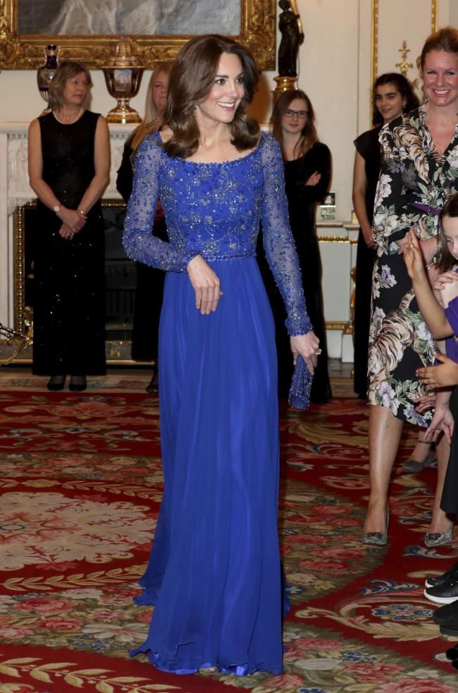 Kate Middleton recupera su majestuoso vestido 'Bollywood'.