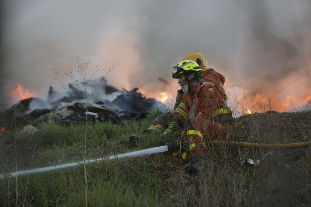 Incendio en Gemersa