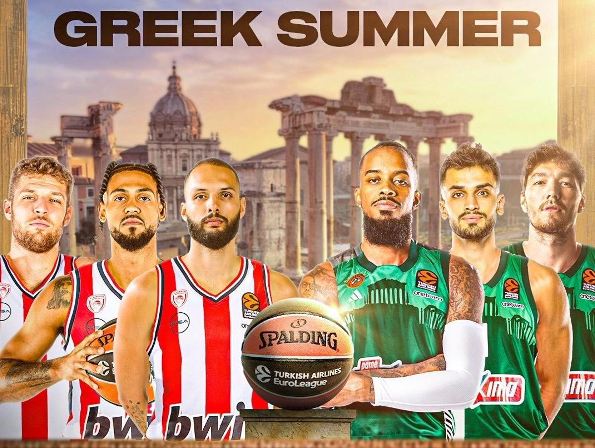 Panathinaikos y Olympiacos se han reforzado con jugadores de autentico lujo