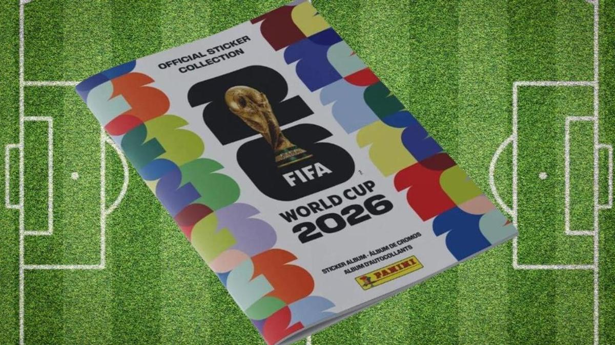 Panini lanzará el álbum de cromos más grande de la historia para el Mundial 2026