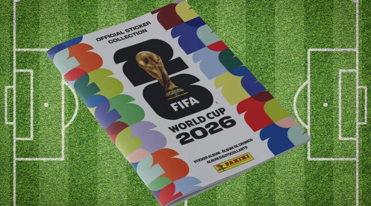 Álbum de la colección de cromos de Panini del Mundial 2026