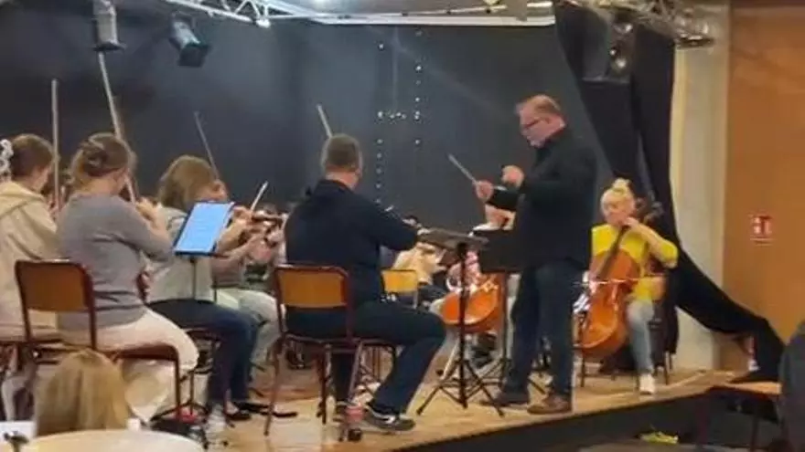 Ensayo del festival de grandes compositores que se celebra en la provincia de Alicante