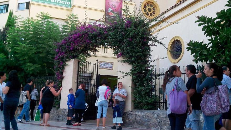 Exterior del colegio San Patricio.