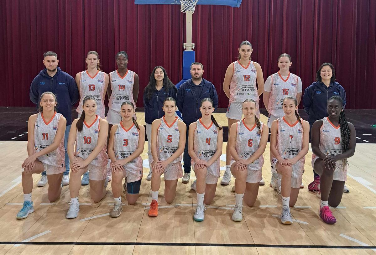 Selección de la Comunitat Valenciana Cadete Femenino.