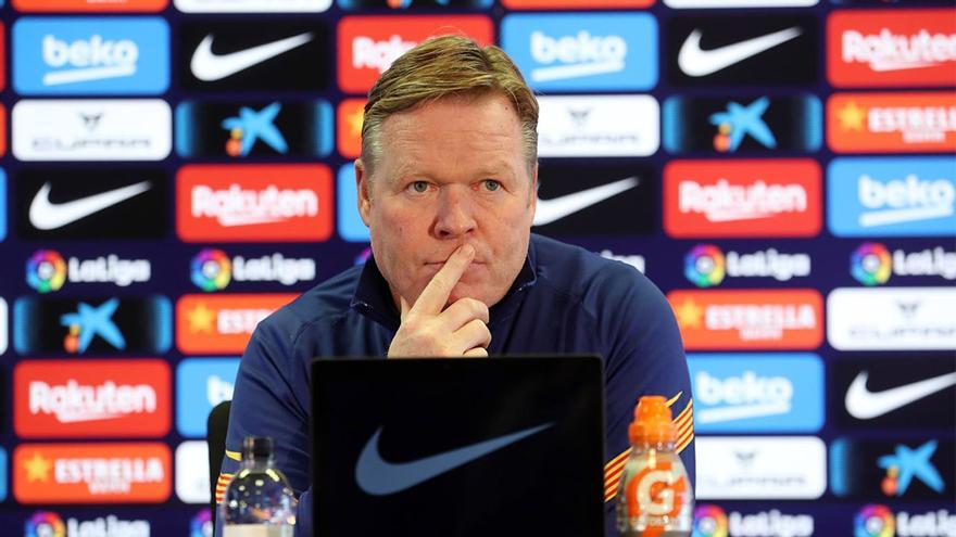 Koeman: "Hay que respetar a los jugadores; firmamos la temporada que hemos hecho"