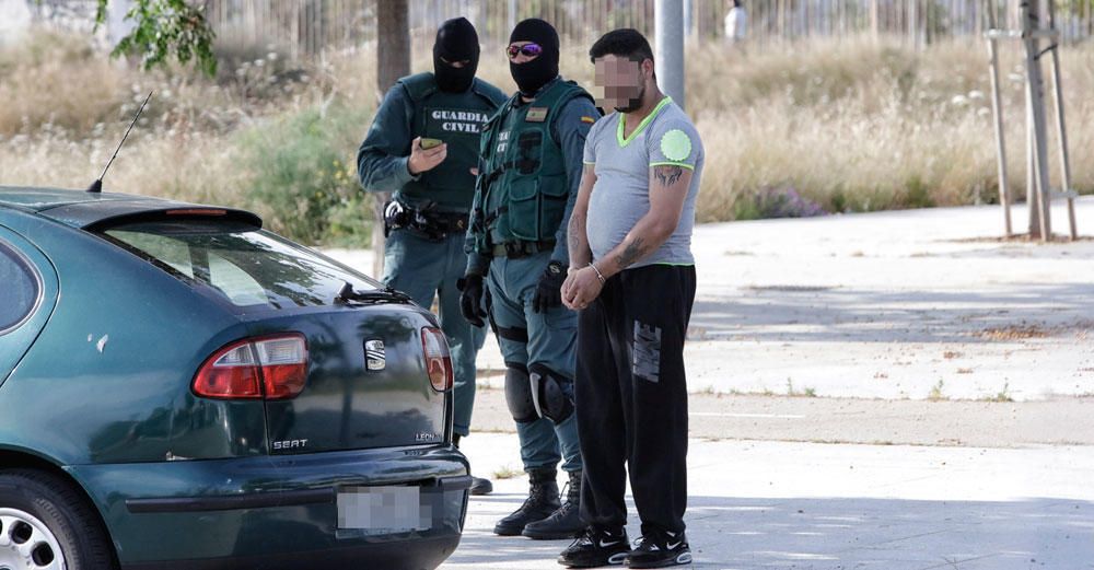 Razzia gegen Drogenbande auf Mallorca.