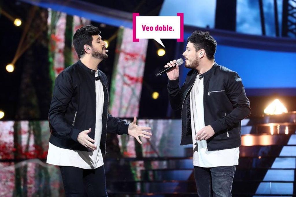 Manu Sanchez y Luis Cepeda en Tu Cara Me Suena