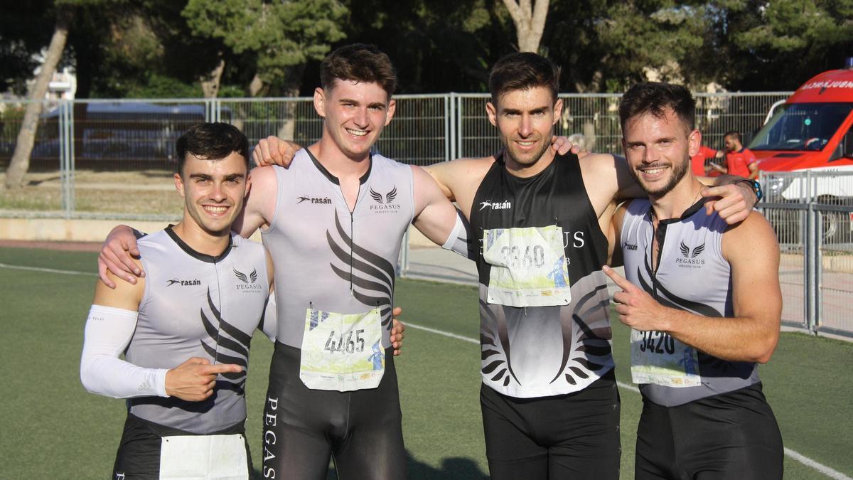 Relevo del 4x400 del Pegasus