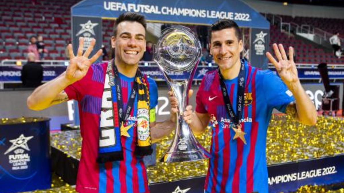 Lozano y Ortiz, dos amigos con cuatro Champions cada uno