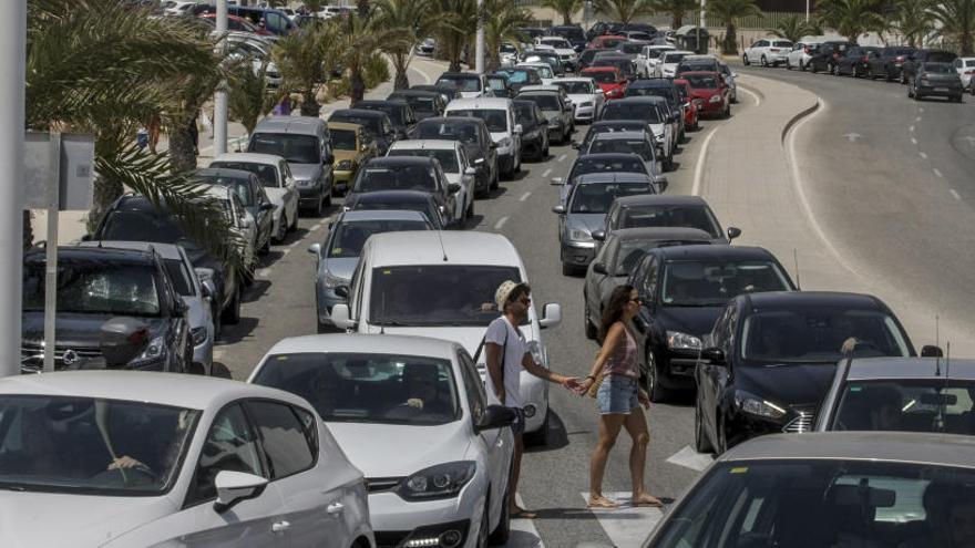 Tráfico este verano en Arenales