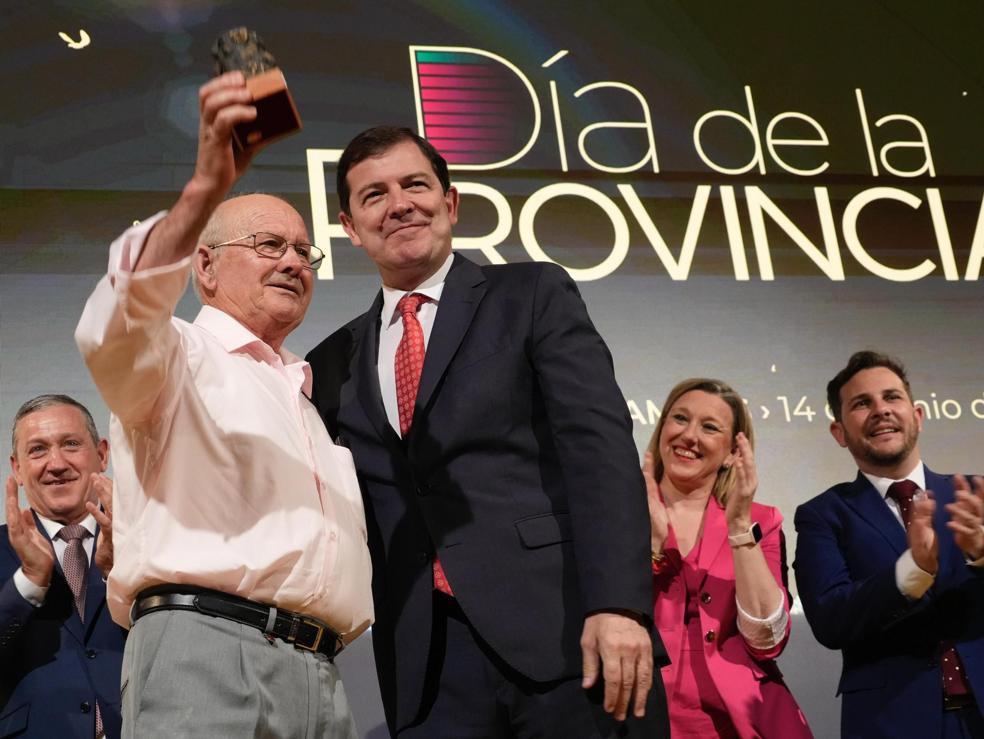 GALERÍA | Los alcaldes históricos de Zamora homenajeados en el Día de la Provincia