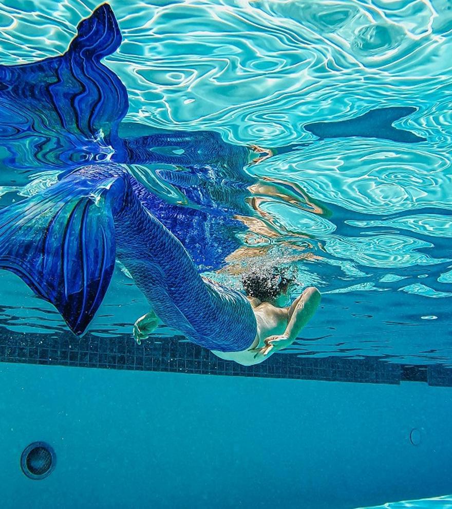 &#039;Mermaiding&#039;, la nueva tendencia de nadar con cola de sirena