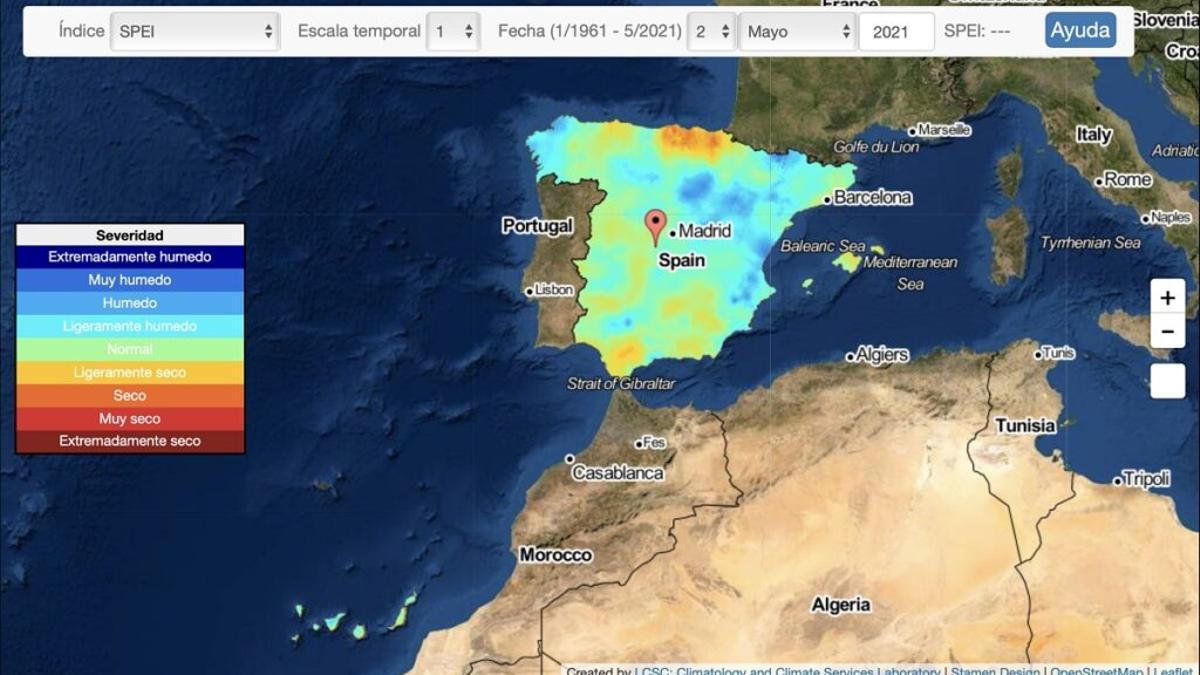 Nuevo sistema para monitorizar la sequía en España en tiempo real