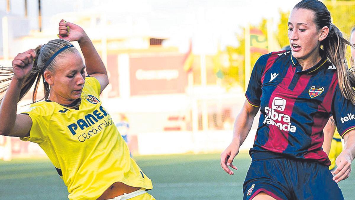 Imagen de la final femenina del COTIF entre Villarreal y Levante