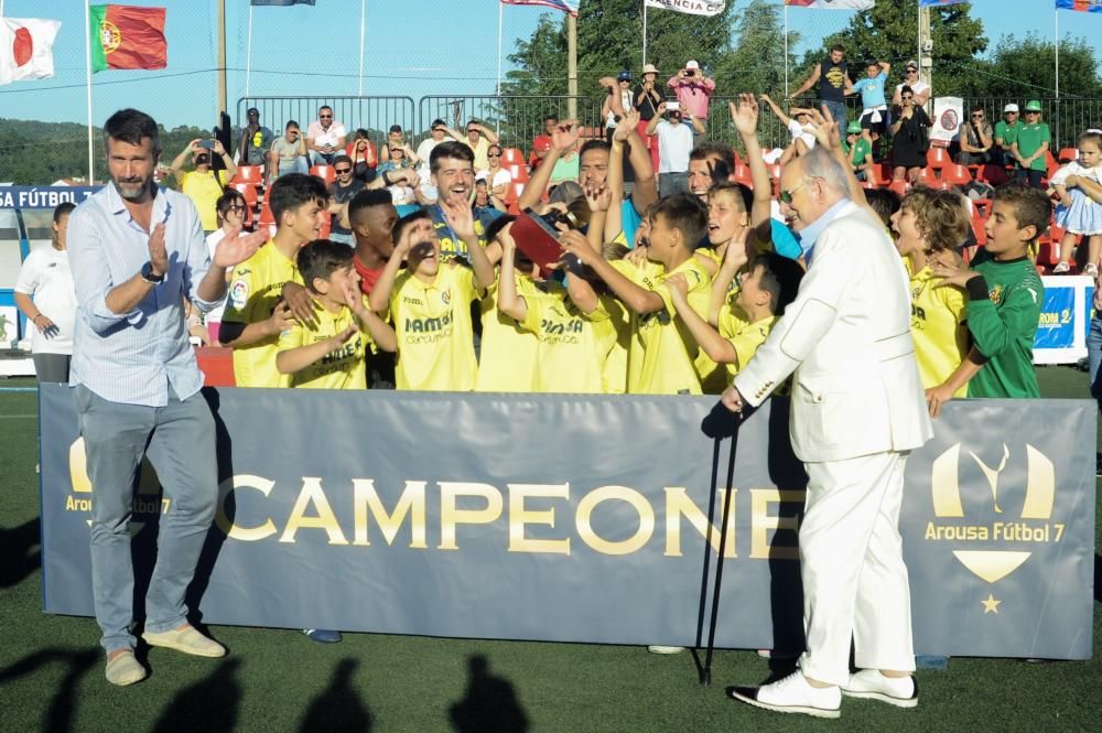 Los jóvenes del Submarino Amarillo doblegaron en la final a la Roma, que debutaba en el torneo.