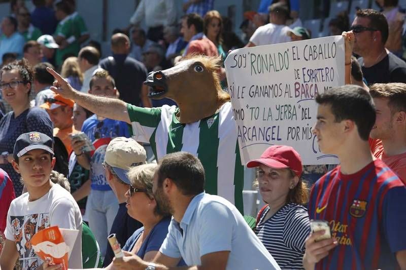 Las imágenes del Córdoba 0-8 Barça