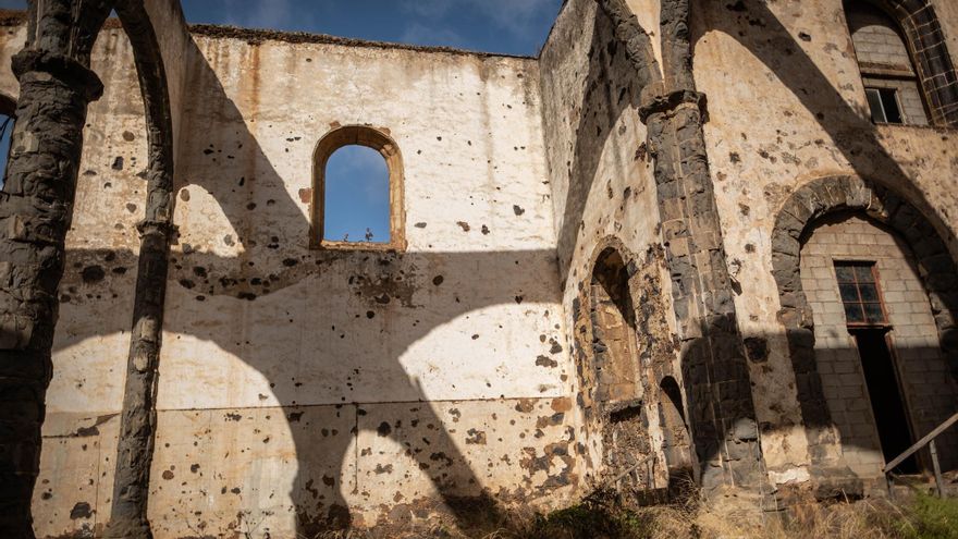 Curar las cicatrices de las ruinas de San Agustín, en La Laguna