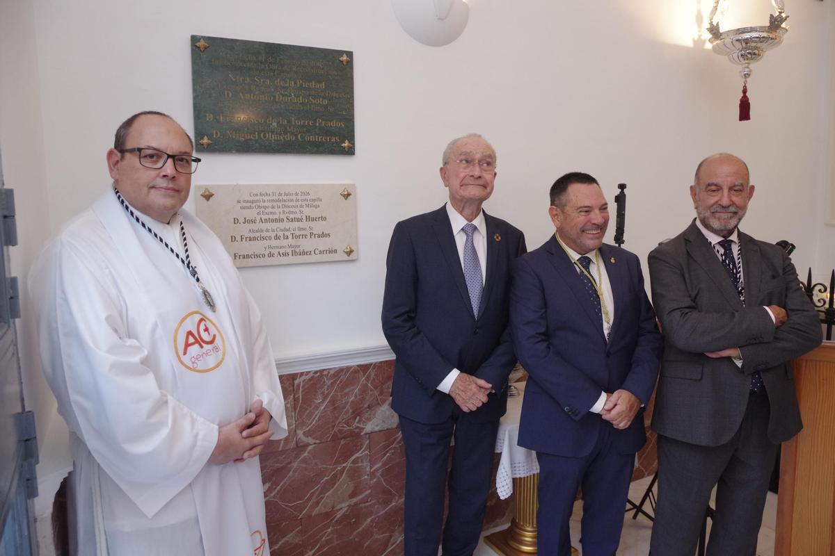 Inauguración de la restaurada capilla de la Piedad, en fotos Inauguración de la restaurada capilla de la Piedad, en fotos