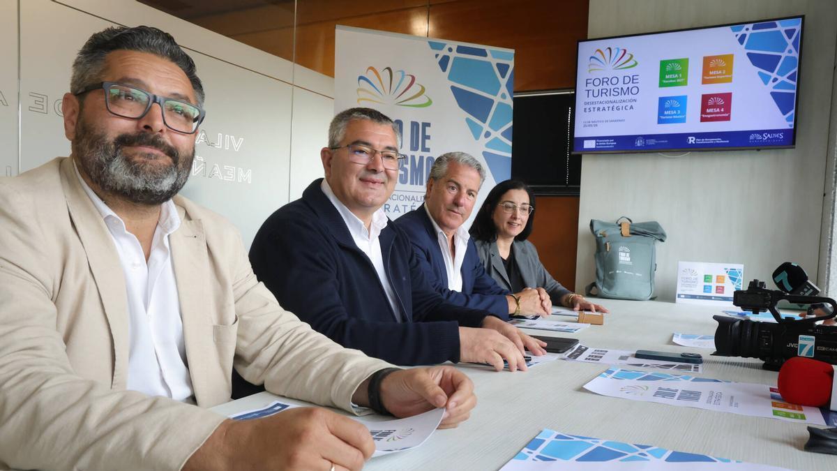 Un momento de la presentación del programa del Foro