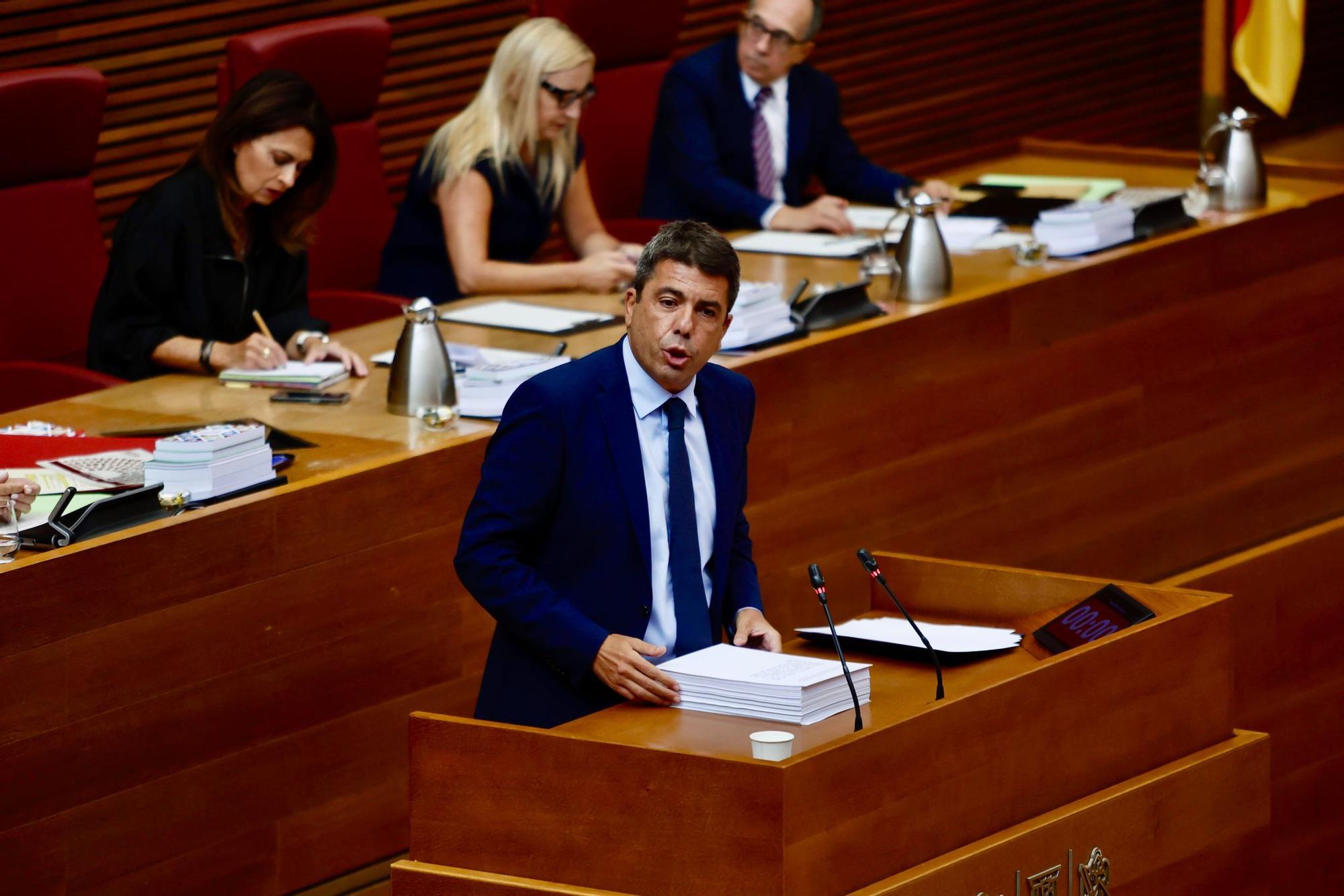 El Debate de Política General en las Corts, en imágenes
