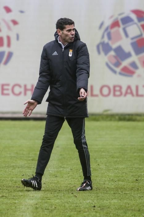 Entrenamiento del Real Oviedo