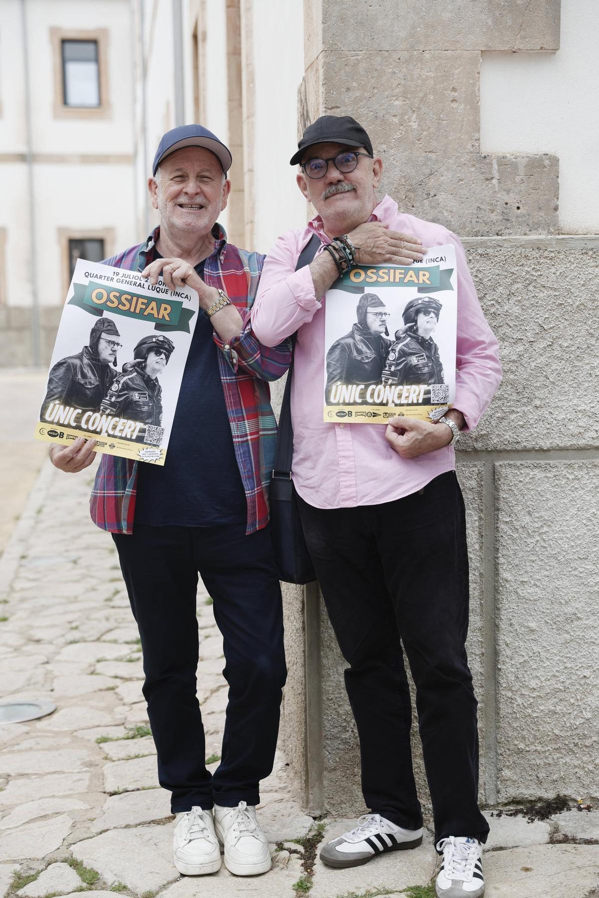 Llàtzer Méndez y Luis Arboledas, fundadores del grupo Ossifar