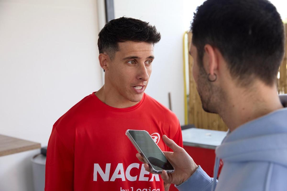 Cristian Tello, durante el Desafío NACEX