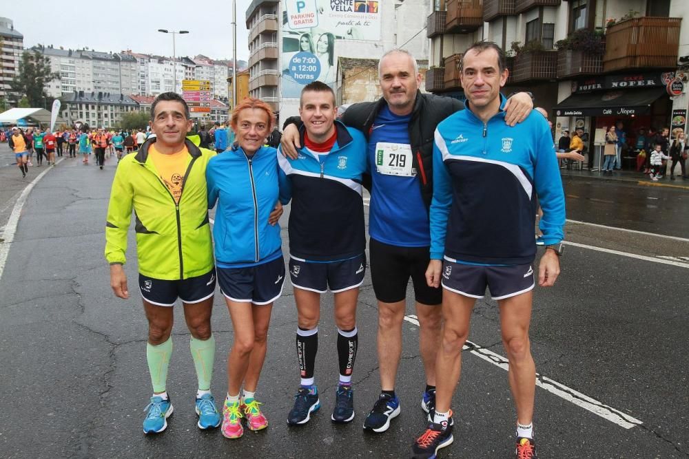 11.000 pisadas en la San Martiño de Ourense. // I. Osorio