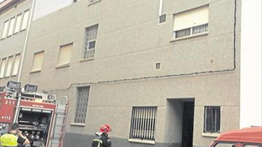 Alerta por fuego en un termo de la Consolación de Nules