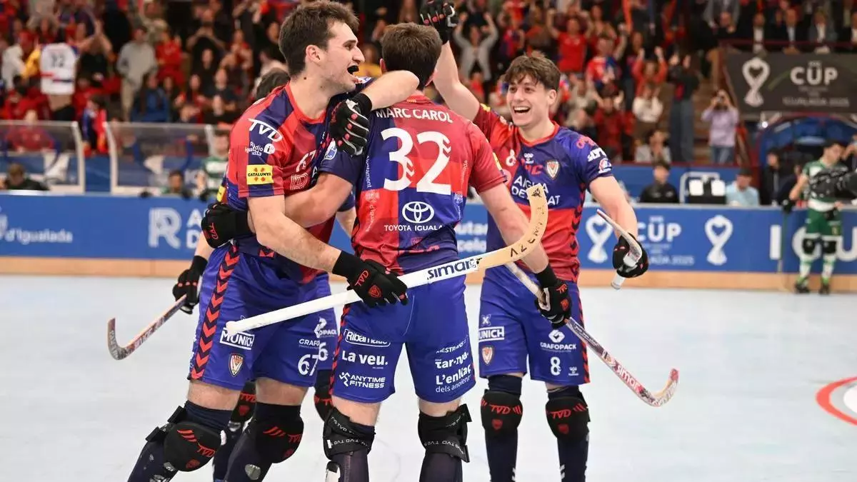 Igualada, una ciudad volcada con el hockey