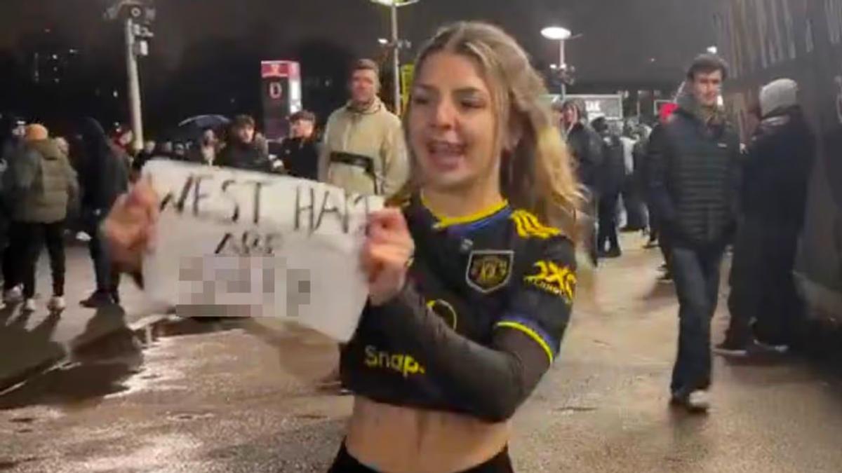 Shaina Howard, en las afueras del London Stadium (West Ham)