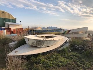 Vehículos abandonados en San Javier