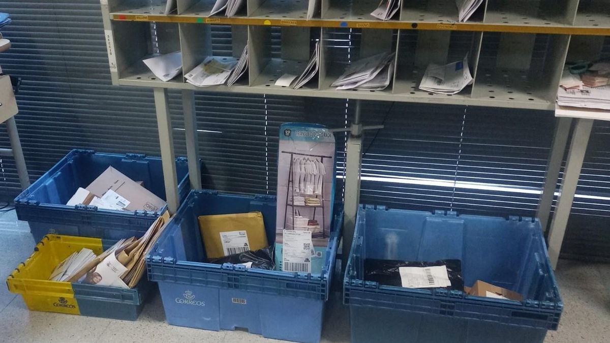 Paquets pendents d'entrega a l'oficina de Correus de Sallent