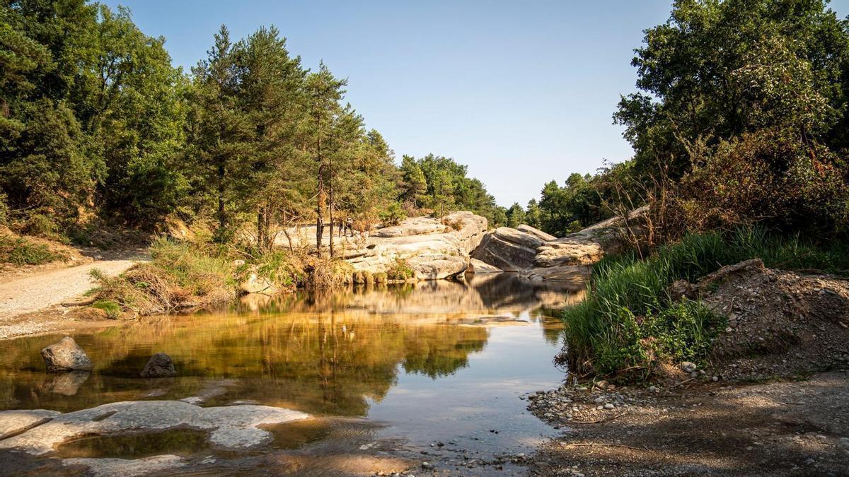 Les dues parelles van ser enxampades mentre encenien una foguera a l'entorn natural de la riera de Merlès