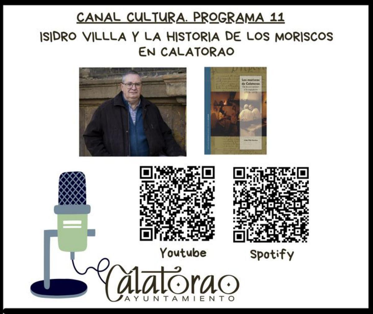 Escanee el código QR para escuchar el programa.