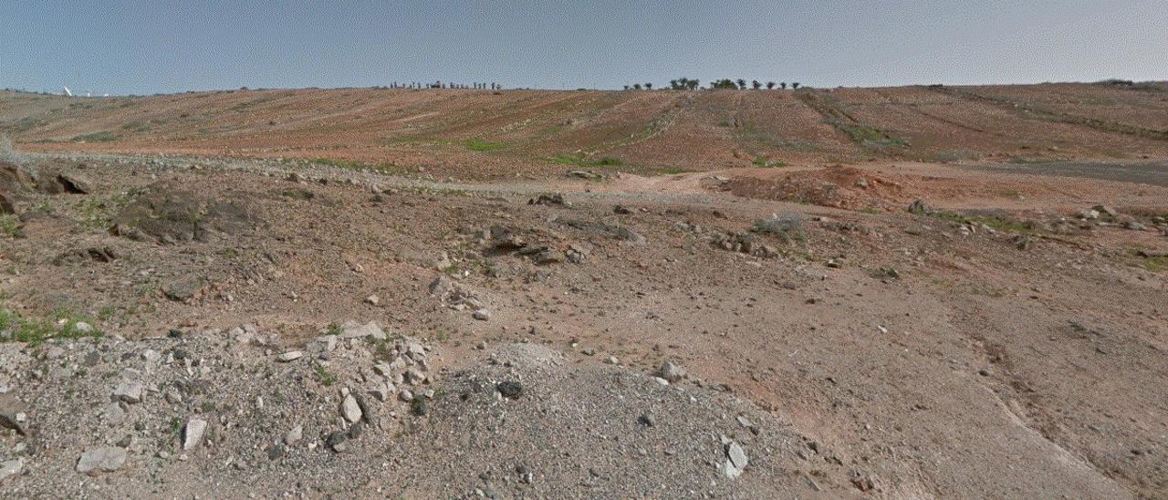 Imagen de archivo del lugar donde se construirá una granja de aves y conejos en Pasito Blanco